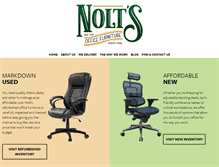 Tablet Screenshot of noltsofficefurniture.com